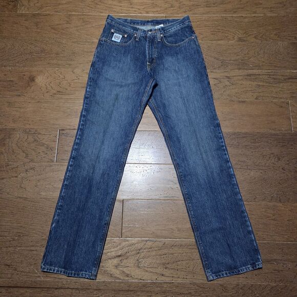 Cinch Other - Cinch White Label Jeans Mens 32x34 Relaxed Fit Blue Denim Western Straight Leg